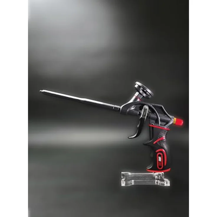 IRION Skelettpistole Guardia X7, Dosierpistole mit antihaftbeschichteter Dosenadapter, rot/schwarz/anthrazit – Bild 3