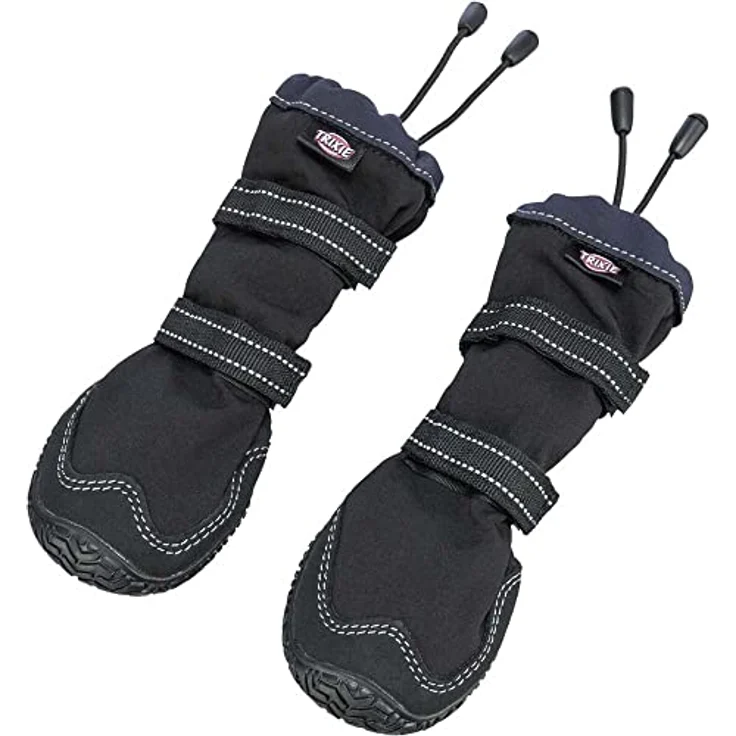Trixie Walker Active, Hundeschuhe in L und XL mit rutschfester Grip-Sohle, atmungsaktivem Material und reflektierenden Elementen – Bild 3