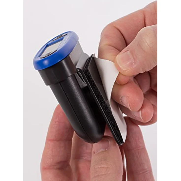 Nomad MN305 HumiReader, Digitaler Thermometer und Hygrometer zur Überwachung von Temperatur und Luftfeuchtigkeit, Grau-Blau – Bild 6