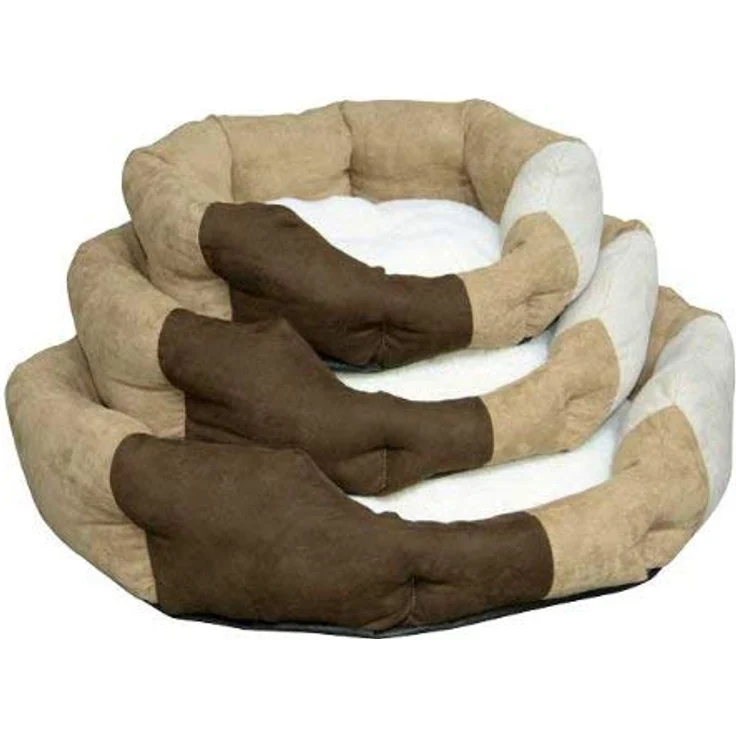 Kerbl Liegebett AMY 57 cm, Braun/Beige – Bild 2