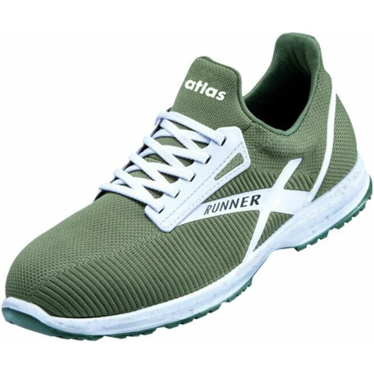 Atlas Sicherheitshalbschuh Runner 75 S1P ESD SRC, komfortabel mit clima-stream® und 3D-Dämpfungssystem, Größe 39 – Bild 1