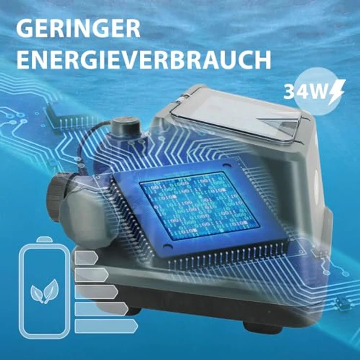 Gre Salzelektrolyse Chlorinator für Aufstellpools bis 25 m³, automatisches Chlor-Management ohne Chemieprodukte – Bild 5
