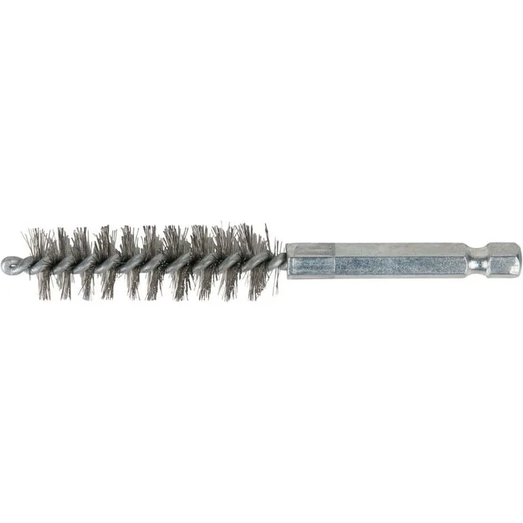 KSTOOLS 1/4' Stahl Bürste ø 10 mm, Schleifbürste mit 100 mm Gesamtlänge und 1/4" Antrieb