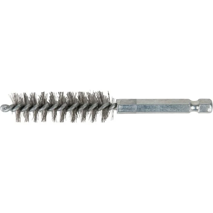 KSTOOLS 1/4' Stahl Bürste ø 10 mm, Schleifbürste mit 100 mm Gesamtlänge und 1/4" Antrieb