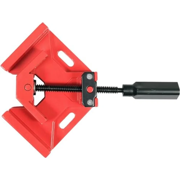 Yato Winkelspanner 90 Grad Gehrungszwinge mit beweglichen Backen, Schraubendurchmesser 12mm, für präzise Arbeiten, max. Backenabstand 70mm – Bild 3