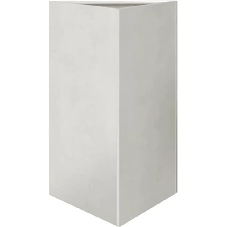 vidaXL Pflanzkübel 2 STK. Dreieckig 50x43x75 cm Edelstahl, rostbeständig und stabil, für Garten und Terrasse geeignet – Bild 5