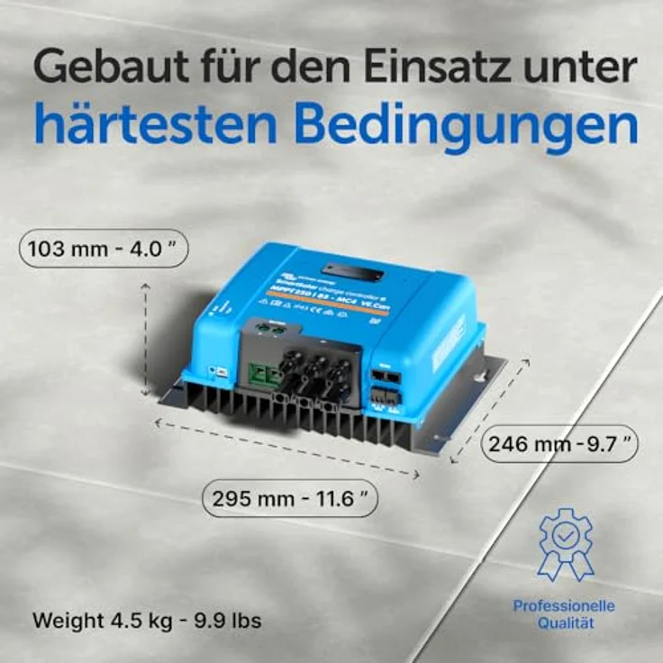 Victron Energy SmartSolar MPPT MC4 kompatibler VE.Can Laderegler (Bluetooth), 250V 85A 12/24/36/48-Volt - Solar Laderegler – Bild 3