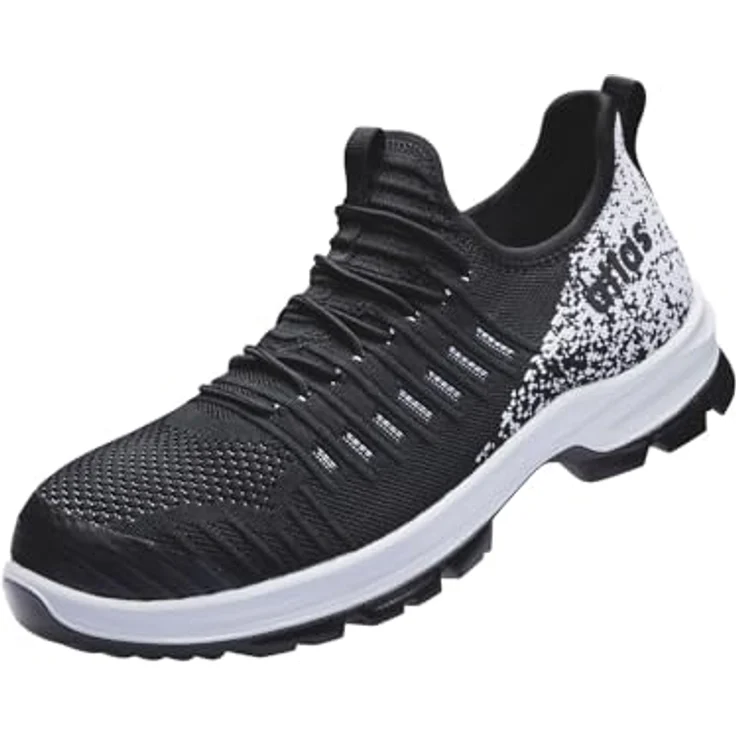 Atlas Sicherheits-Halbschuh FAST 12 BLACK S1P, ultraleicht, atmungsaktive Mikrofaser, Gr. 43 – Bild 1