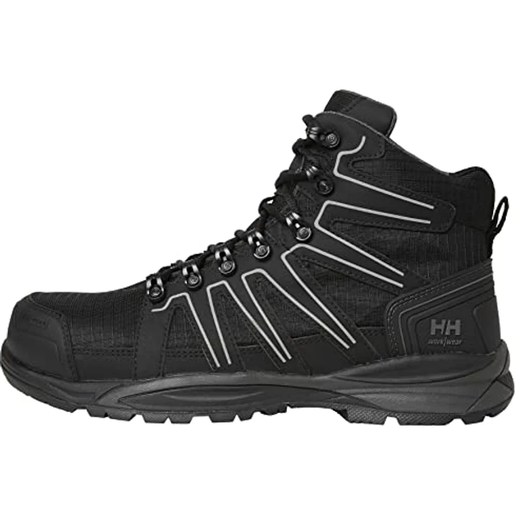 Helly Hansen Manchester Mid S3 Sicherheitsschuh, mit Lifa® Stay Warm Technology und elastischer Taille, schwarz – Bild 1