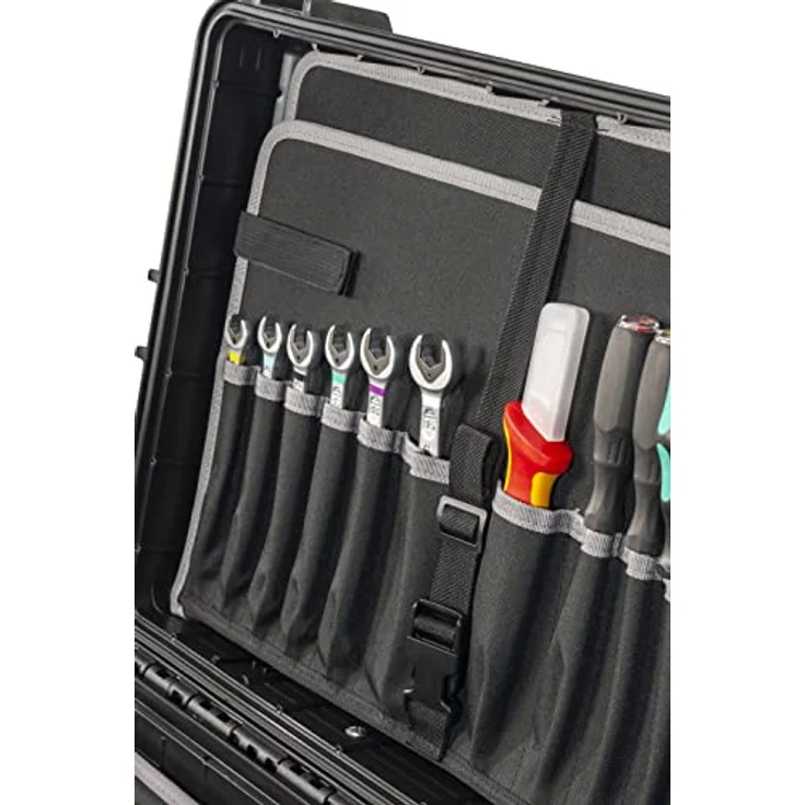Parat PROTECT 34-S Roll 6505000391, Werkzeugkoffer mit herausnehmbarer Innentasche, wasser- und staubdicht, 34 Liter, schwarz – Bild 8