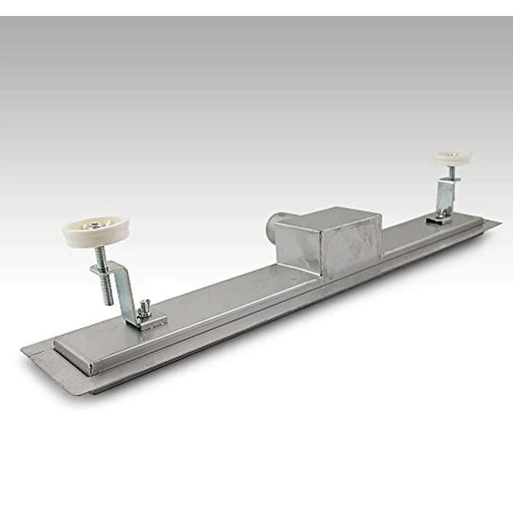 MS-Point Edelstahl Duschrinne 140 cm, beflesbar mit Siphon, gebürsteter Look – Bild 2
