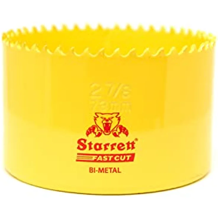 Starrett FCH0278 Bi-Metall Schnellschnitt-Lochsäge, 73 mm