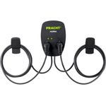 Pracht Elektroauto Ladestation ALPHA-Wallbox + 2xTyp 2 NRG1010 Anschlüsse 2x5,5m Ladekabel (Typ 2, 22 kW)