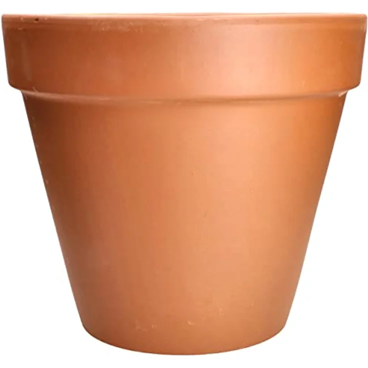 KOTARBAU® Blumentopf Übertopf aus italienischer Terrakotta ⌀ 35 cm, dekorativ für Innenräume und Gärten, atmungsaktives Material mit einzigartigem Design – Bild 5
