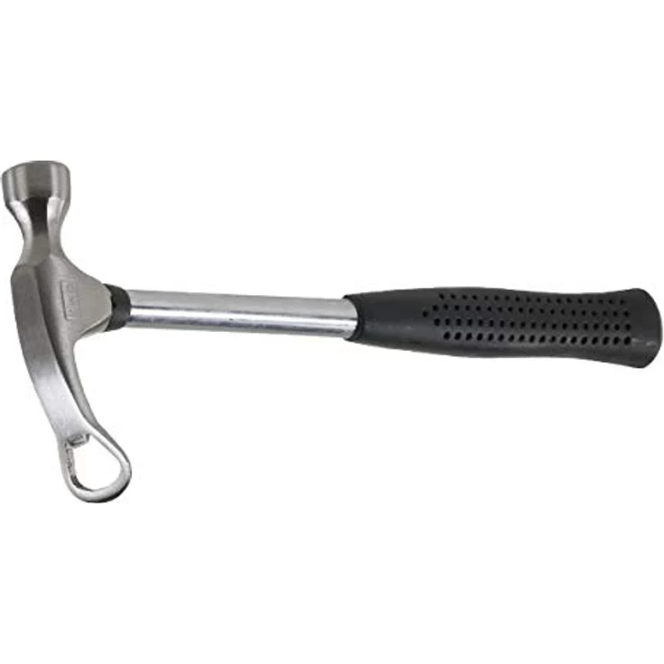 kwb 445992 Feierabend-Hammer mit Bier-Öffner, Kapsel-Heber, ideal als Geschenk für Männer, m. Gummi-Griff – Bild 2