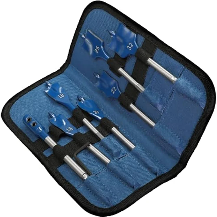 BOSCH EXPERT Self Cut Speed Flachfräsbohrer-Set, 16-32mm, Hochgeschwindigkeitsbohren mit automatischem Vorschub und Verlängerung – Bild 1