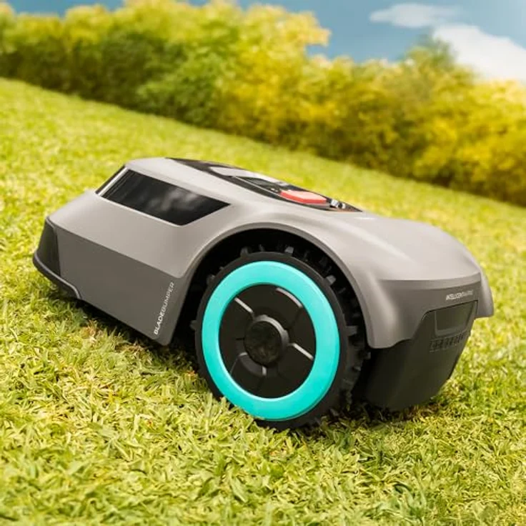 Cecotec Conga GrassHopper Map Connected, Mähroboter für Flächen bis 500 m², Digital Brushless Motor, 45% Steigung, APP Control, Regensensor, graufarben – Bild 7
