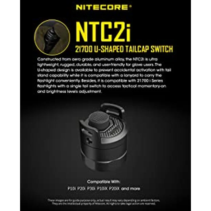 Nitecore NTC2i Eindkapschakelaar - Preisvergleich – Bild 2