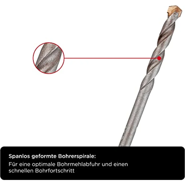 kwb Steinbohrer mit Schneide aus Hartmetall Ø 3,0 mm 039630 (hochtemperatur gelötet, ISO 5468) – Bild 4