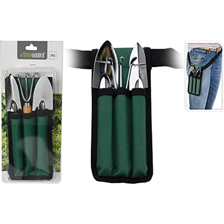 Koopmann Blumenkralle Koopmann Kleingeräteset für den Garten Schaufel Grubber Gartengerät – Bild 2
