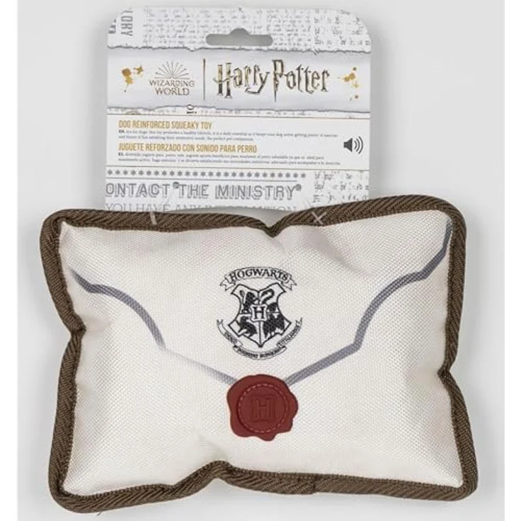 CERDÁ LIFE'S LITTLE MOMENTS Harry Potter Hundespielzeug, Plüsch mit Aufschrift "Letter of Acceptance to Hogwarts" – Bild 4