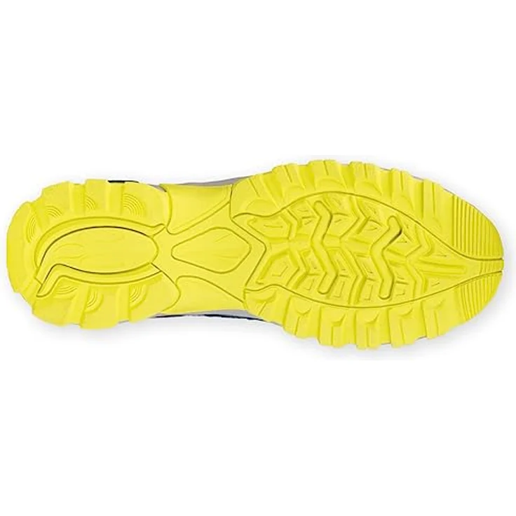 GOODYEAR S1P Sicherheitsschuhe, Atmungsaktive Arbeitsschuhe in Petrol/Gelb, Größe 45 – Bild 4