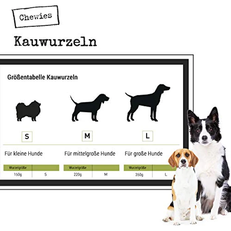 Chewies Kauwurzel für Hunde aus Baumheide Wurzel - 100 % natürliches Hunde-Spielzeug risikoarm & langlebig: Für Hunde bis 10 kg Körpergewicht, S (1er Pack) - Preisvergleich – Bild 4