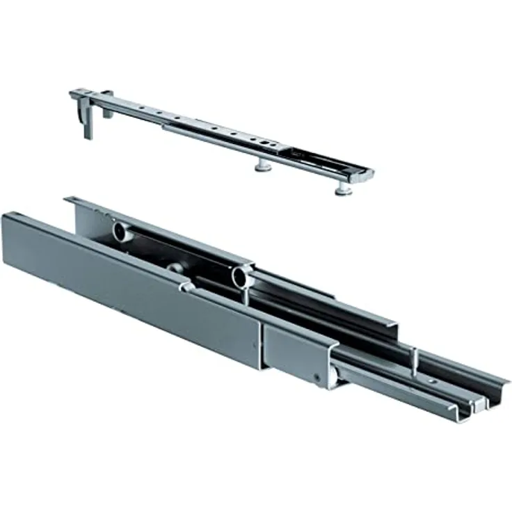 SOTECH VVS Vollauszugsbeschlag silbergrau matt 01 4235 - Ersatzteil für Kesseböhmer Apothekerauszug Dispensa (alte Ausführung!)