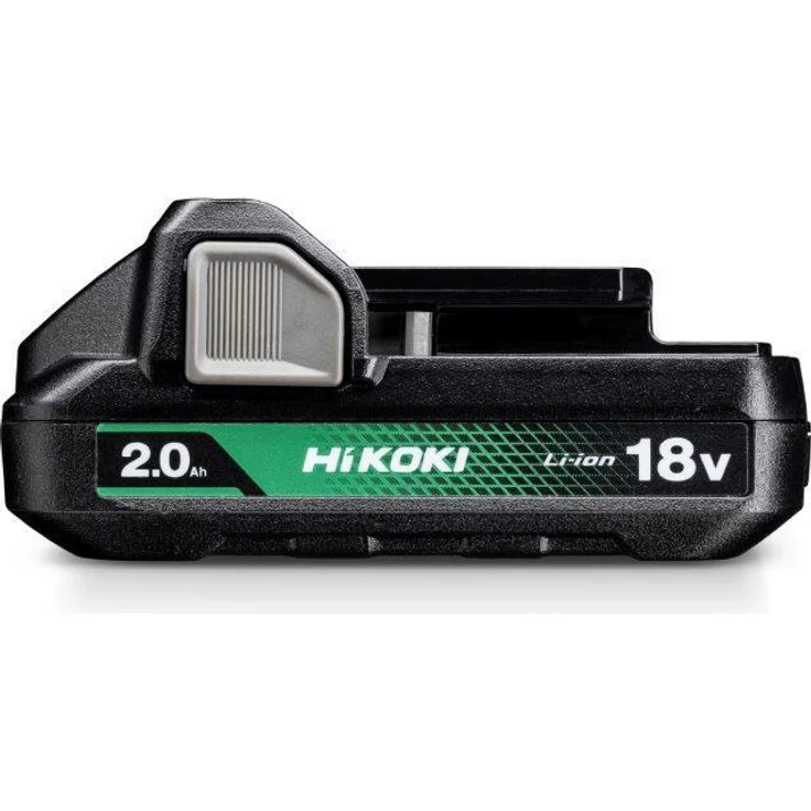 Hikoki Akku 18V 2,0Ah Li-Lon Bsl1820M, Werkzeugakku mit Ladegerät