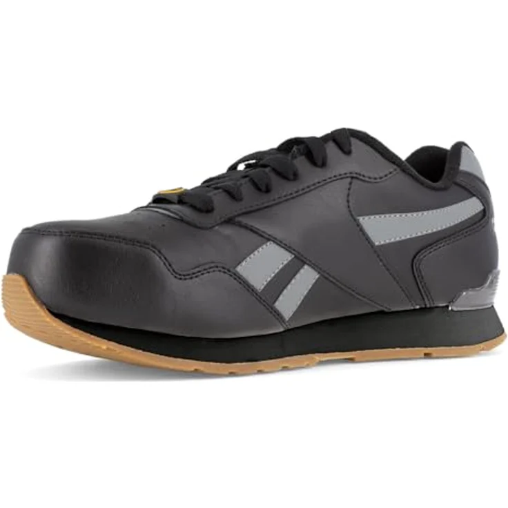 Reebok Sicherheitsschuh XTR® Komposit-Zehenschutz, metallfrei, wasserabweisend, gepolstertes MemoryTech Fußbett, Low-Cut-Stil, schwarz – Bild 3