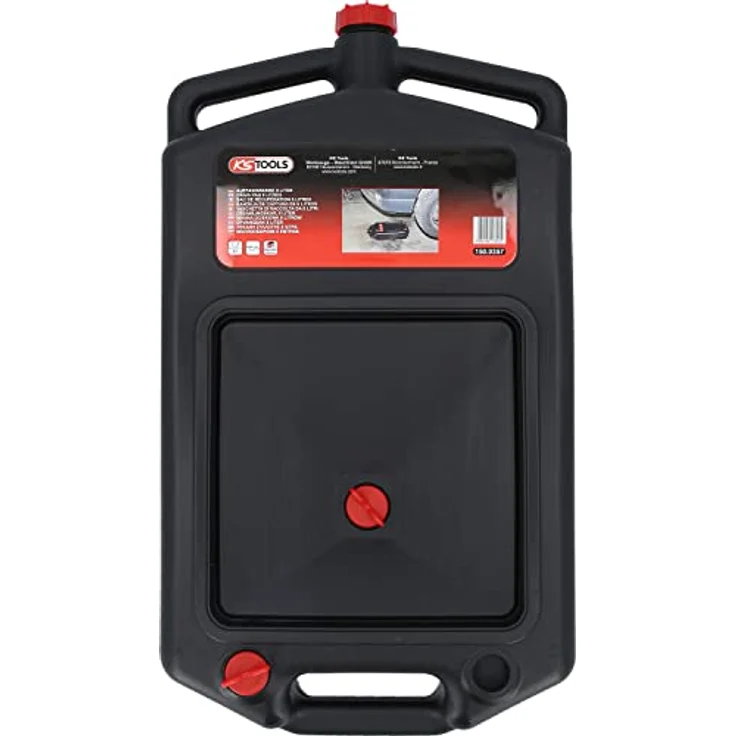 KS Tools Ölauffangwanne 8 Liter, 340 mm, Kunststoff, schwarz, Modell 150.9357 – Bild 2