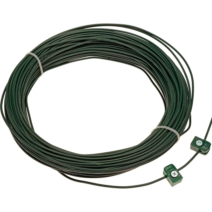 20 Stück Drahthalter mit Schraube Spanndrahthalter 16mm x 26mm in braun – Bild 3