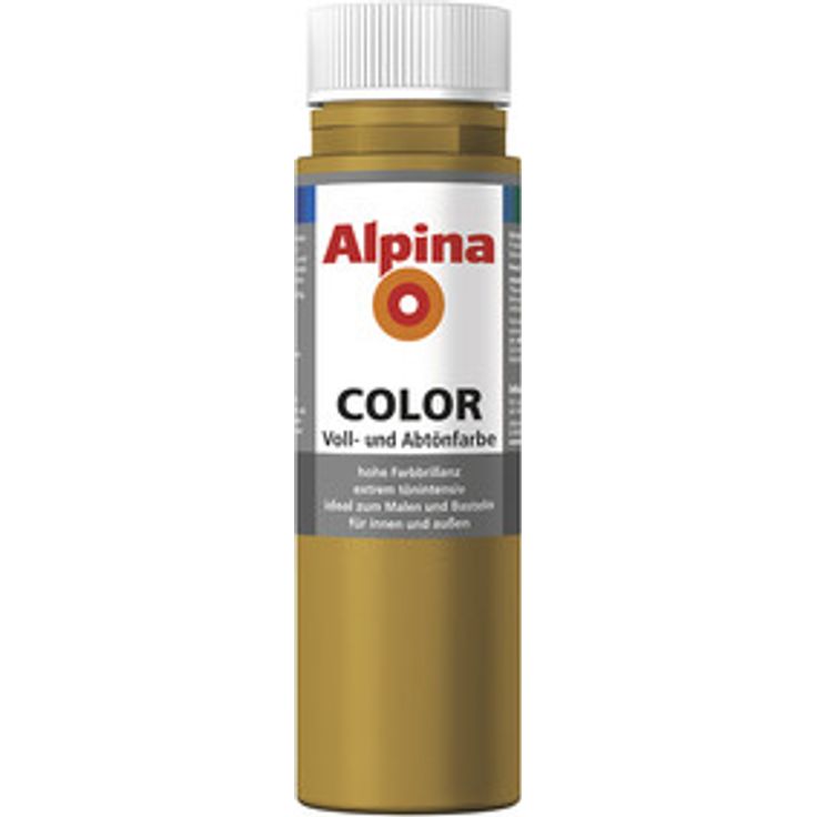 Alpina Voll- und Abtönfarbe Sahara Brown 250Ml