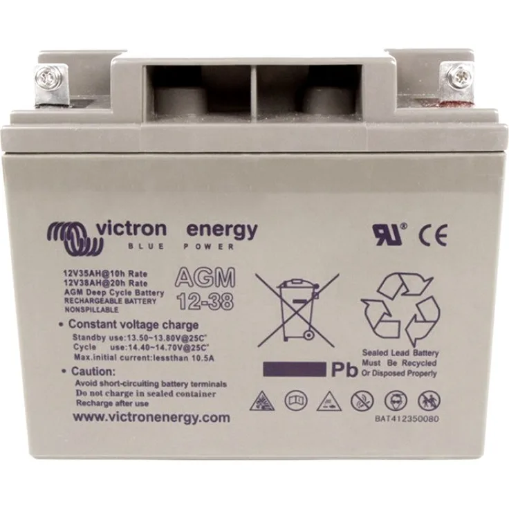Victron AGM 12V 38Ah Deep Cycle Akku Akkue