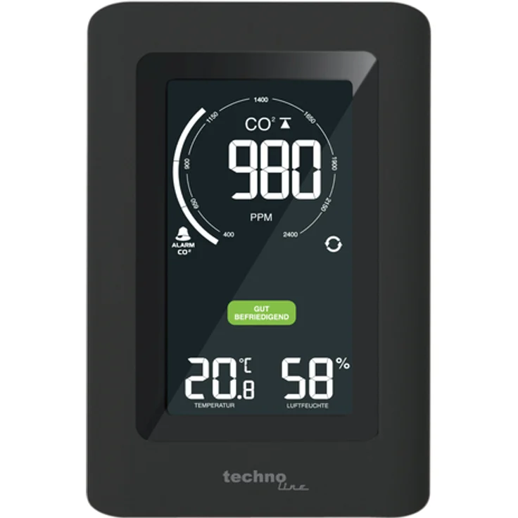 Luftgütemonitor mit Infrarot Gassensor und CO2 Erkennung - Preisvergleich – Bild 5