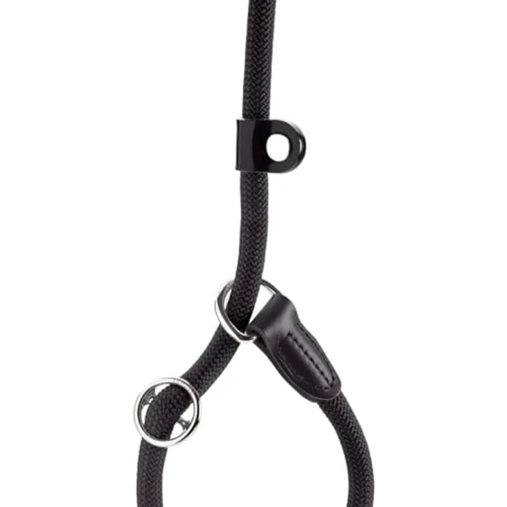 HUNTER FREESTYLE Retriever-Leine, mit integrierter Halsung, witterungsbeständig, 0,8 x 170 cm, schwarz – Bild 4