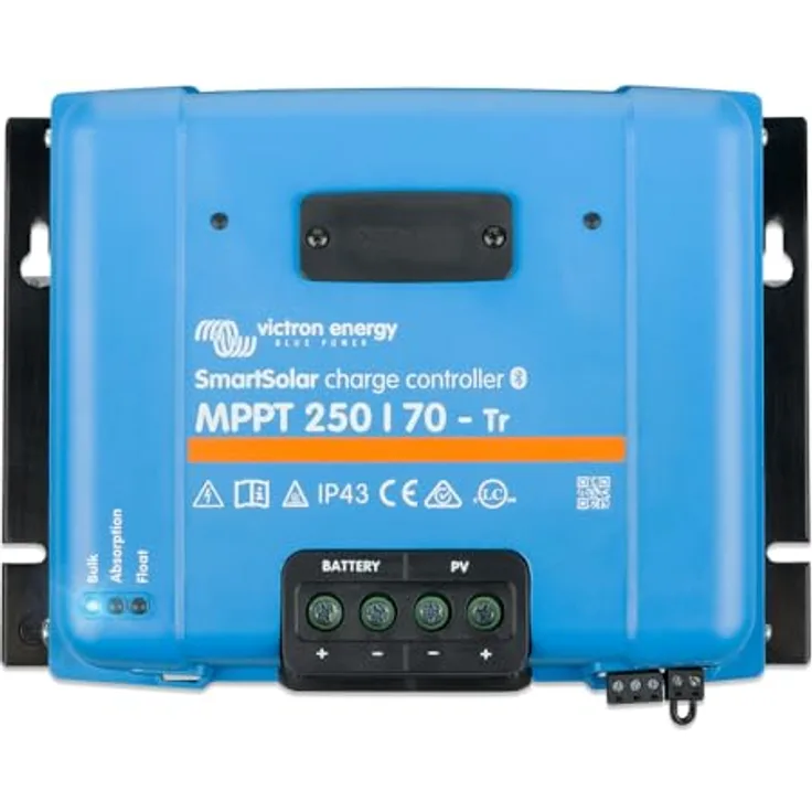 Victron Energy SmartSolar MPPT 250/70-Tr, Solar-Laderegler mit 70 A, Bluetooth-Modul und bis zu 99 % Wirkungsgrad