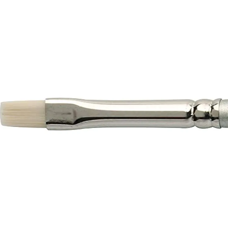 Winsor & Newton 5526004 Artisan Synthetikfaser - Pinsel mit Leistungsmerkmalen von Schweineborsten, robust und haltbar, perfekt für dickflüssige Öl - Farbe - Flachpinsel / kurz - kurzer Stiel Nr.4