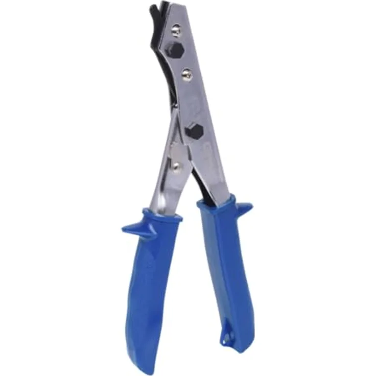 KSTOOLS Blechknabber 265mm, gratfreier Schnitt für Bleche bis 1,2 mm, tauchisolierter Griff, arretierbar, Spezial-Werkzeugstahl