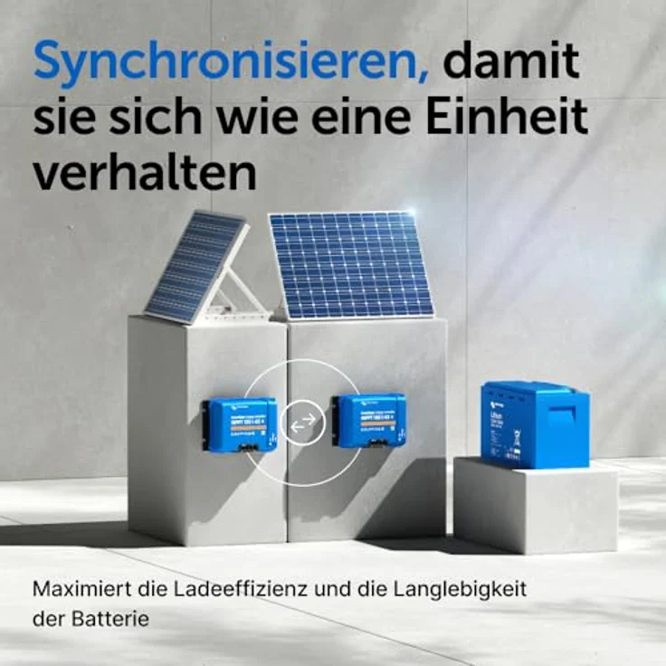 Victron MPPT 150/45 SmartSolar Laderegler, Bluetooth-fähig, 12/24/48V, 45A, mit 98% Wirkungsgrad und programmierbaren Ladealgorithmen – Bild 8
