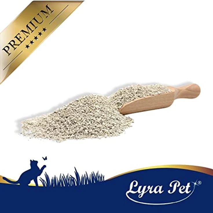 Lyra Pet® | 30 Liter Silver Cat Katzenstreu mit Aktivkohle | Duftet nach Babypuder | Feuchtigkeit Wird Absorbiert | Naturprodukt aus Bentonit | Sparsam durch Klümpchenbildung | Staubarm | Klumpstreu – Bild 2