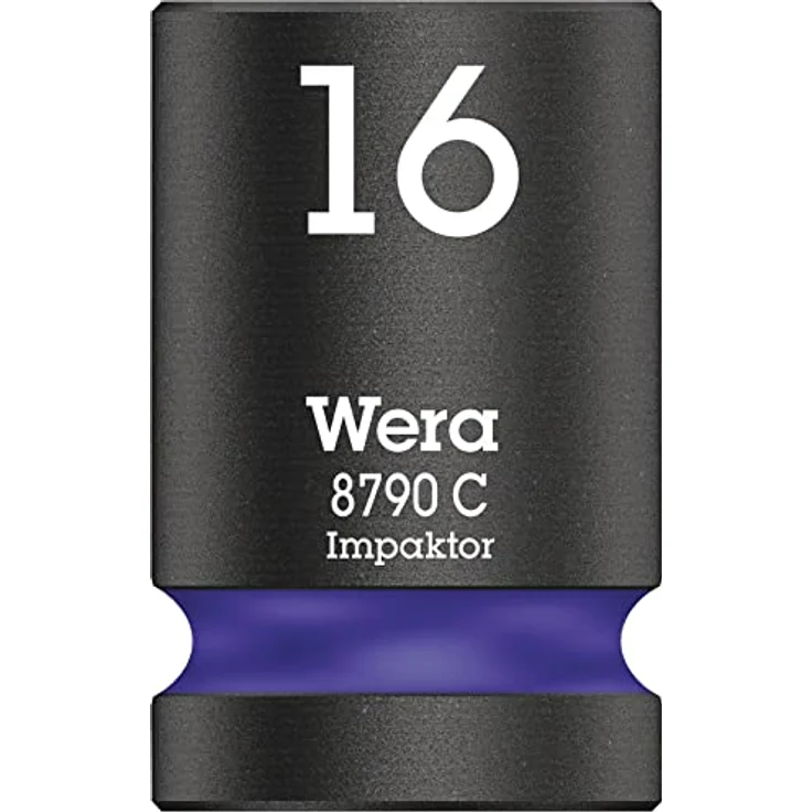 Wera 8790 C Impaktor Steckschlüsseleinsatz, 1/2″-Antrieb mit Impaktor-Technologie und Take it easy Werkzeugfinder – Bild 1
