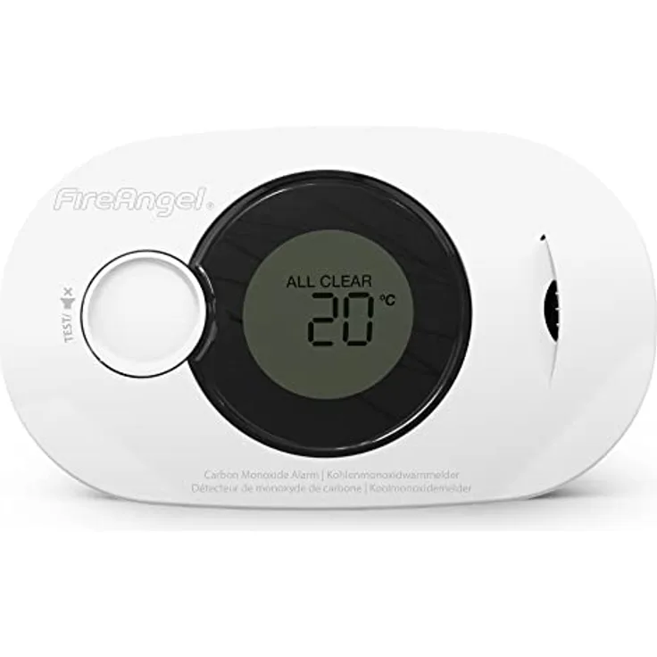 Fire Angel FA3322 Digitaler CO-Melder mit 10-Jahres-Batterie - Preisvergleich