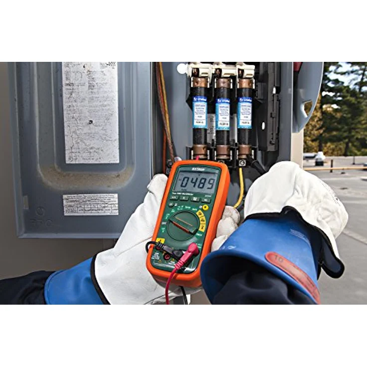 Extech EX355 Professionelles Multimeter mit TRMS und NCV-Detektor und Thermometer – Bild 5