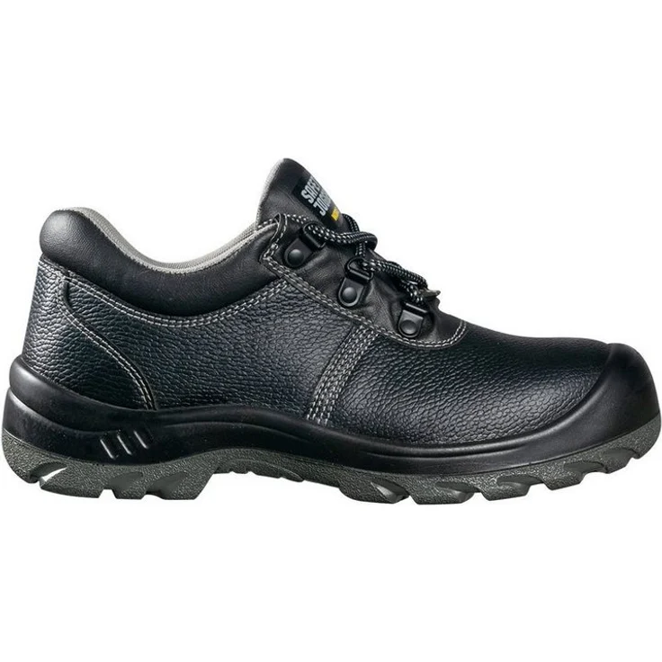 Safety Jogger Safety Jogger Bestrun Arbeitsschuh, Stahlkappe und Stahlzwischensohle, Naturleder, schwarz – Bild 1