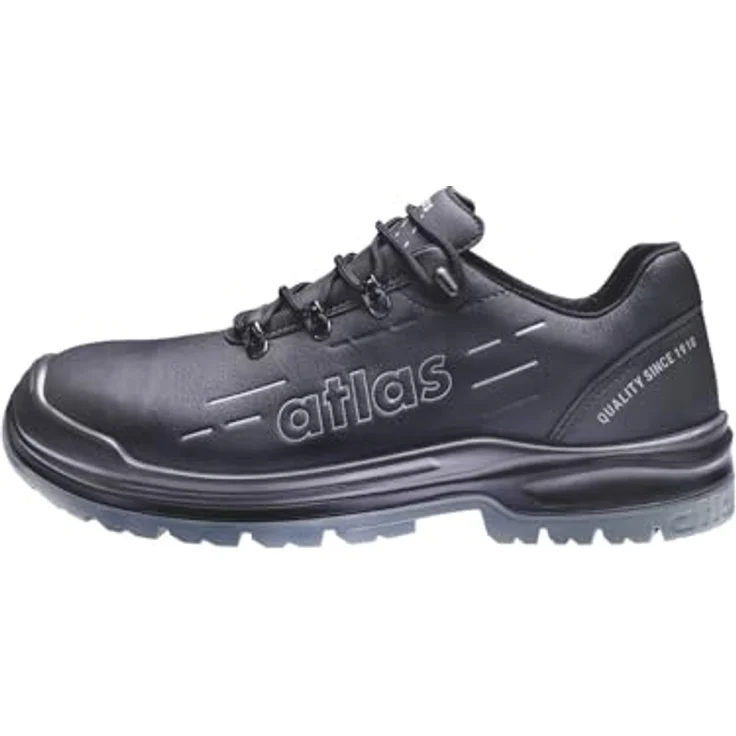 Atlas Sicherheitshalbschuh MAX 100 PRO S3 ESD W10, Sicherheitsarbeitsschuh, Gr. 47, schwarz – Bild 3