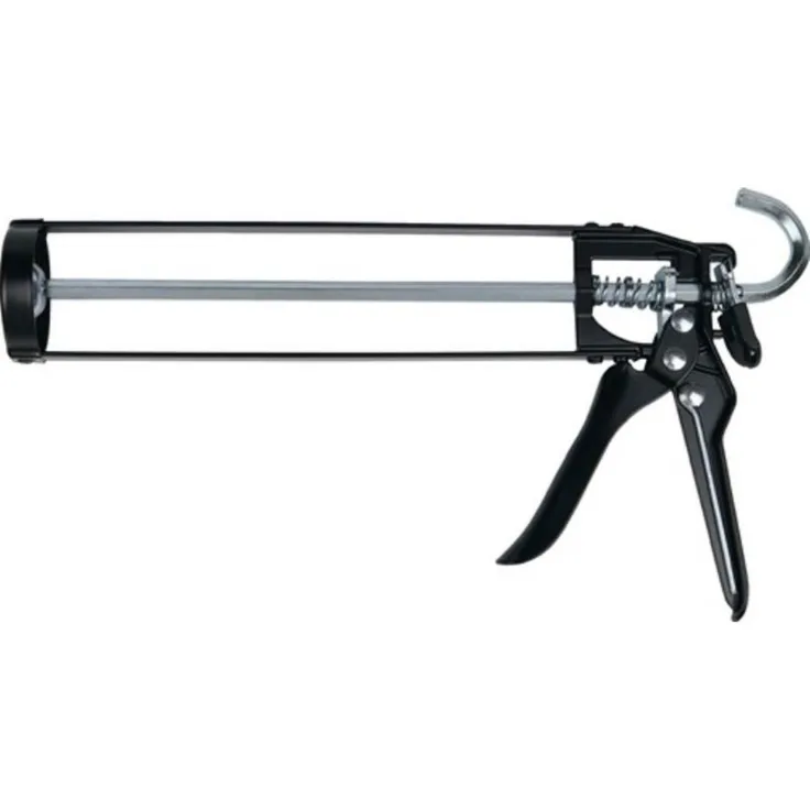 IRION Skelettpistole X7 Metall Schwarz, Kartuschenpistole mit automatischem Nachlauf- und Endstopp