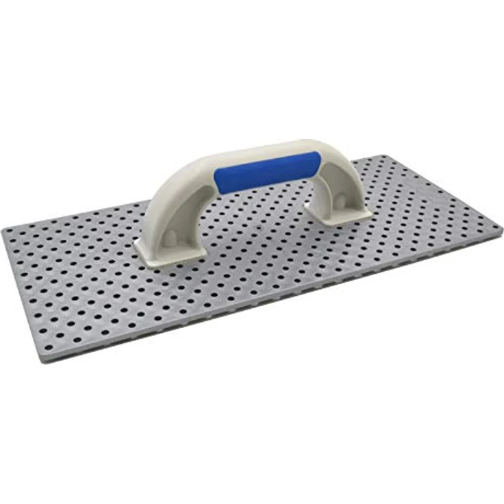 DEWEPRO® WDVS Kunststoff Schleifbrett mit offenen Kunststoff-Kronen - Größe: 365x165mm - Reibebrett - Kratzbrett - Egalisierungsbrett – Bild 1