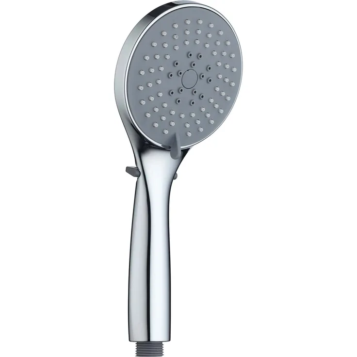 Eisl Handbrause Refresh Eco Chrom, 15 cm Duschkopf mit Durchflussregler und 3 Strahlvarianten