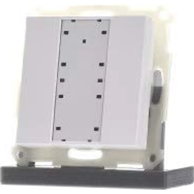 MDT KNX RF-TA55A2.01, Funk-Taster 2-fach Plus mit Aktor, reinweiß matt – Bild 1